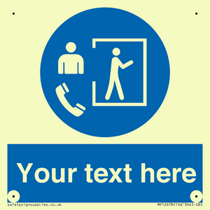 Custom Mandatory: Entry only with supervisor outside